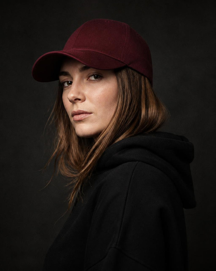 Burgundy Classic Fitted