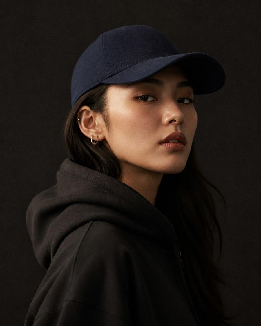 Navy City Fitted
