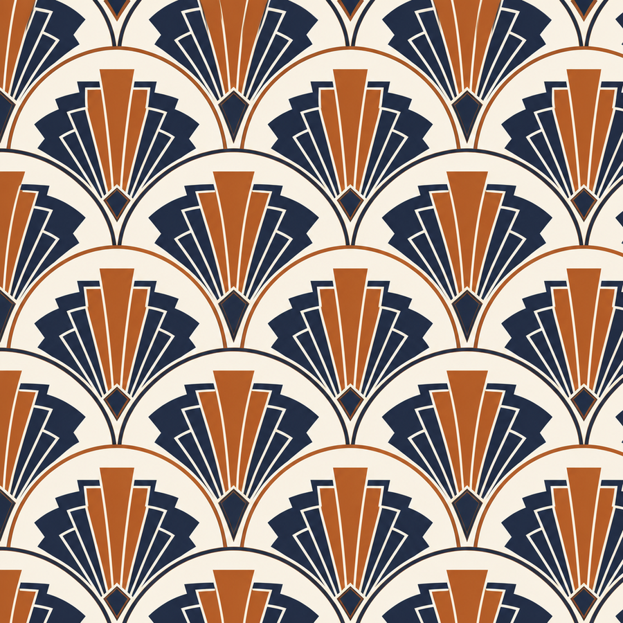 Deco Fan pattern preview